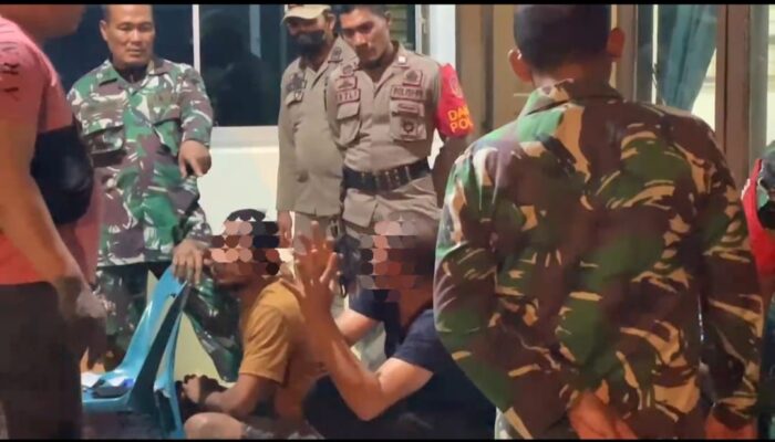 Koramil 16/BDS Amankan Terduga Pelaku Parkir Liar di Lhokseumawe