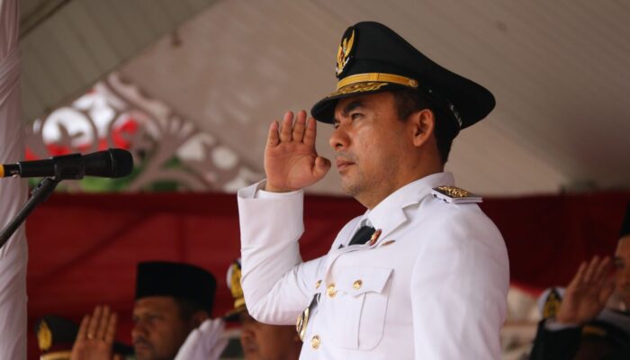 Pemko Lhokseumawe Gelar Upacara Khidmat Peringatan HUT ke-80 RI