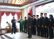 Wali Kota Lantik Sekda dan 11 Pejabat Pimpinan Tinggi Pratama Kota Lhokseumawe