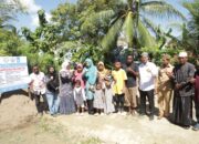 Ny. Yulinda Sayuti Letakkan Batu Pertama Pembangunan Rumah HORPF 3