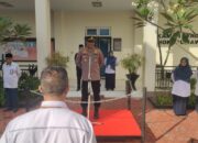 Kasat Binmas Polres Lhokseumawe Jadi Irup Apel di Mahkamah Syar’iyah, Ajak Pegawai Waspadai Narkoba dan Judi Online