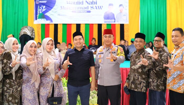 Kapolres Lhokseumawe Hadiri Maulid Nabi Muhammad SAW 1447 H di SMKN 1 Lhokseumawe