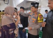 Kapolres Lhokseumawe Santuni Anak Yatim di Pusong Lama, Wujud Kepedulian Polri di Bulan Ramadan
