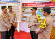 Kapolres Lhokseumawe Dampingi Kapolda Aceh Tinjau Pos Pelayanan Lebaran, Pastikan Personel Siap Layani Pemudik