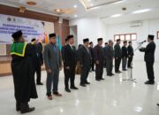 Rektor UIN Sultanah Nahrasiyah Lhokseumawe Lantik 16 Pejabat Baru
