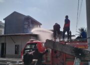 Korsleting Listrik Picu Kebakaran Rumah di Banda Sakti, Kerugian Capai Rp250 Juta