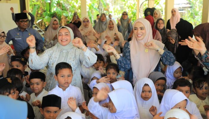Pulihkan Senyum Anak Pascabencana, Bunda PAUD Kota Lhokseumawe dan DP3AP2KB Hadirkan Trauma Healing di Ujong Pacu