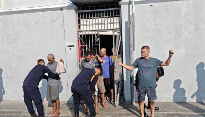 Razia dan Tes Urin Serentak dalam Rangka Peringatan Hari Bakti Pemasyarakatan ke-62