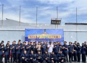 Pelaksanaan Ikrar Pemasyarakatan Bersih dari Handphone Ilegal, Narkoba, Penipuan dan Razia Bersama serta Pelaksanaan Tes Urine bagi Petugas dan WBP
