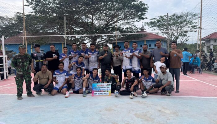 N VC Nurussalam Juara Pemuda Cup II Medang Ara, Tundukkan Prapora Lhokseumawe 3-0 di Final Bergengsi