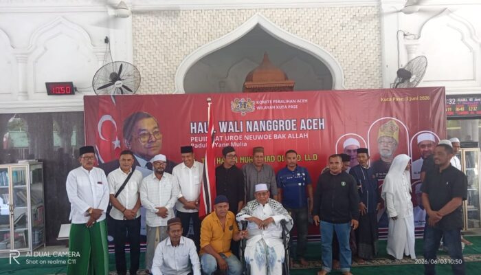 KPA Wilayah Kuta Pasee Gelar Haul Wali Nanggroe Yang Ke-16