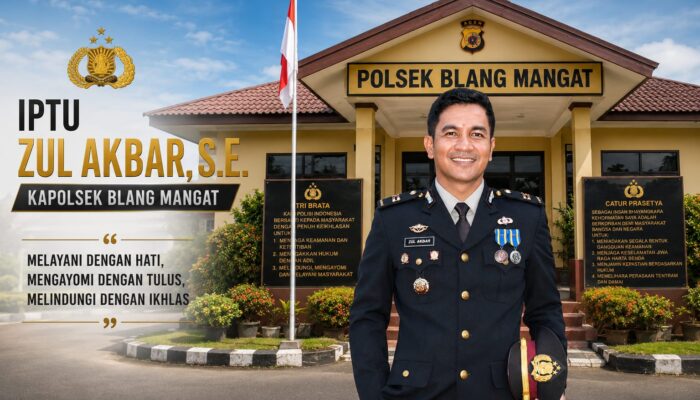 Putra Batuphat Timur Pimpin Blang Mangat, IPTU Zul Akbar Bawa Misi Jaga Kamtibmas