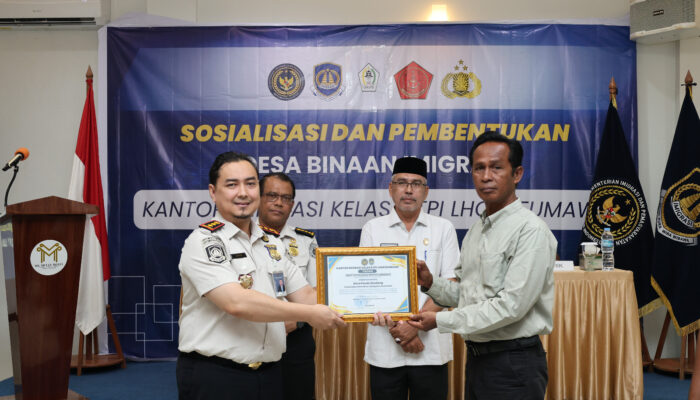 Perkuat Sinergi dengan Warga, Imigrasi Lhokseumawe Gelar PIMPASA di Keude Geudong