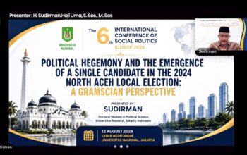 Haji Uma Bawa Dinamika Politik Aceh ke Forum Internasional ICOSOP 2026