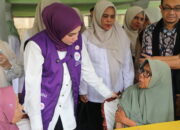 Bunda PAUD Lhokseumawe Dampingi Kemenkes Tinjau Layanan Posyandu ILP