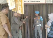 15 Ruko di Dewantara Disegel, Penyewa Tunggak Retribusi hingga Enam Tahun