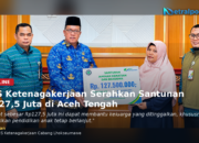 BPJS Ketenagakerjaan Serahkan Manfaat Rp127,5 Juta untuk Ahli Waris Karyawan IAIN