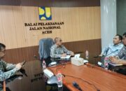 Sayuti Abubakar Bahas Penanganan Jalan Nasional dan Kelanjutan Jalan Lingkar Lhokseumawe